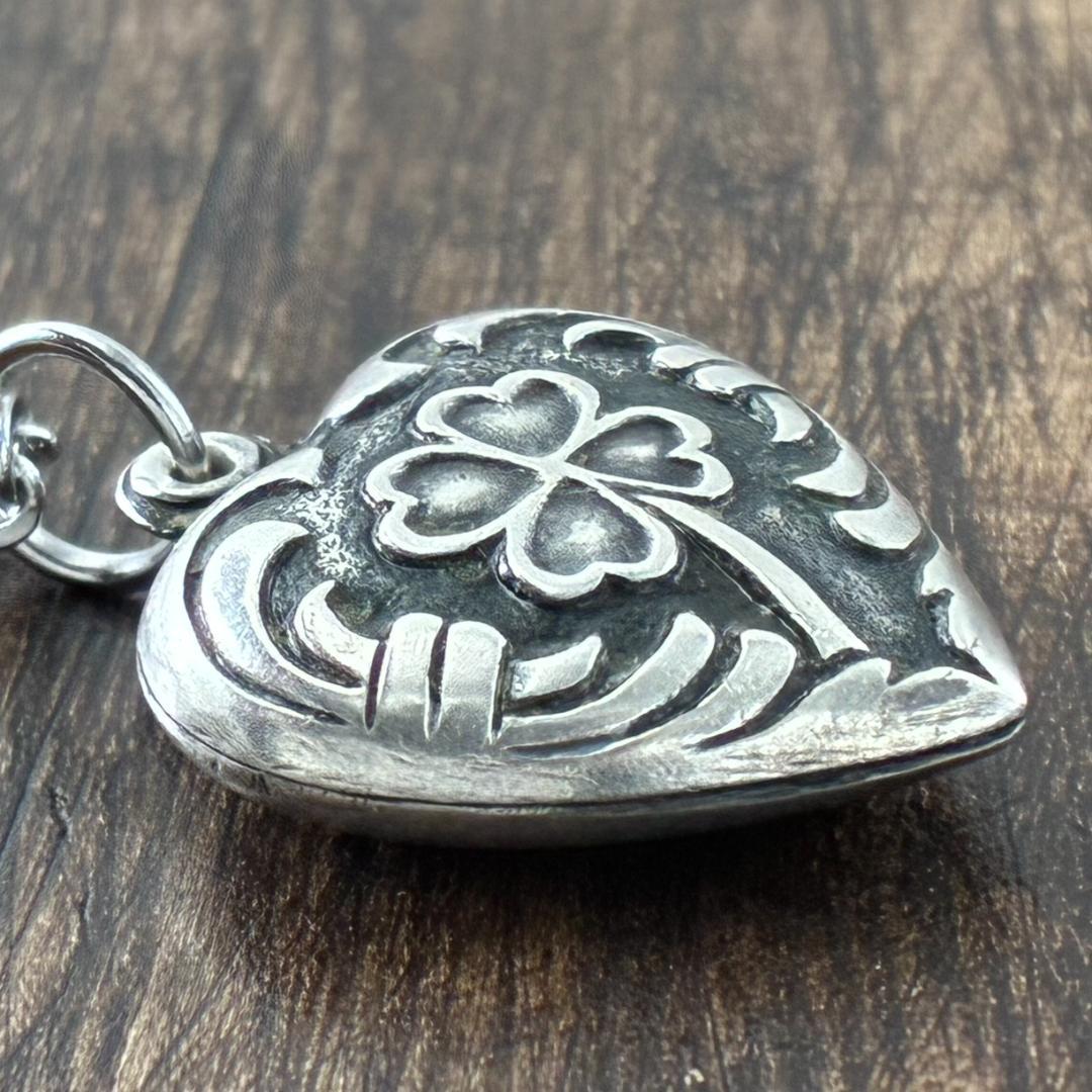 スウィートハートジュエリー クローバー 四つ葉 シルバー ヴィンテージネックレス