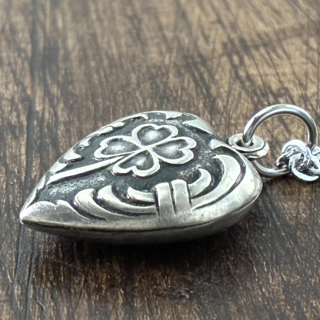 スウィートハートジュエリー クローバー 四つ葉 シルバー ヴィンテージネックレス