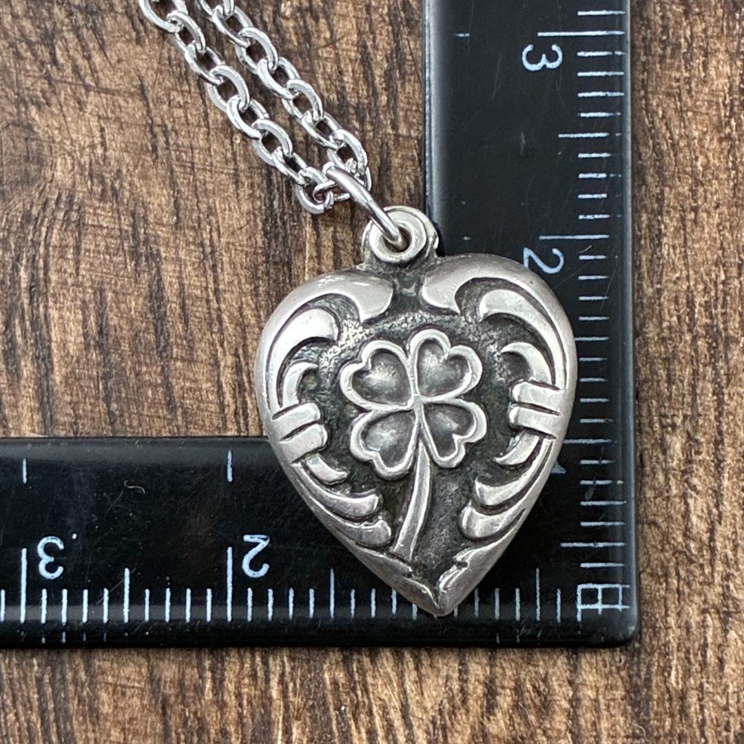 スウィートハートジュエリー クローバー 四つ葉 シルバー ヴィンテージネックレス