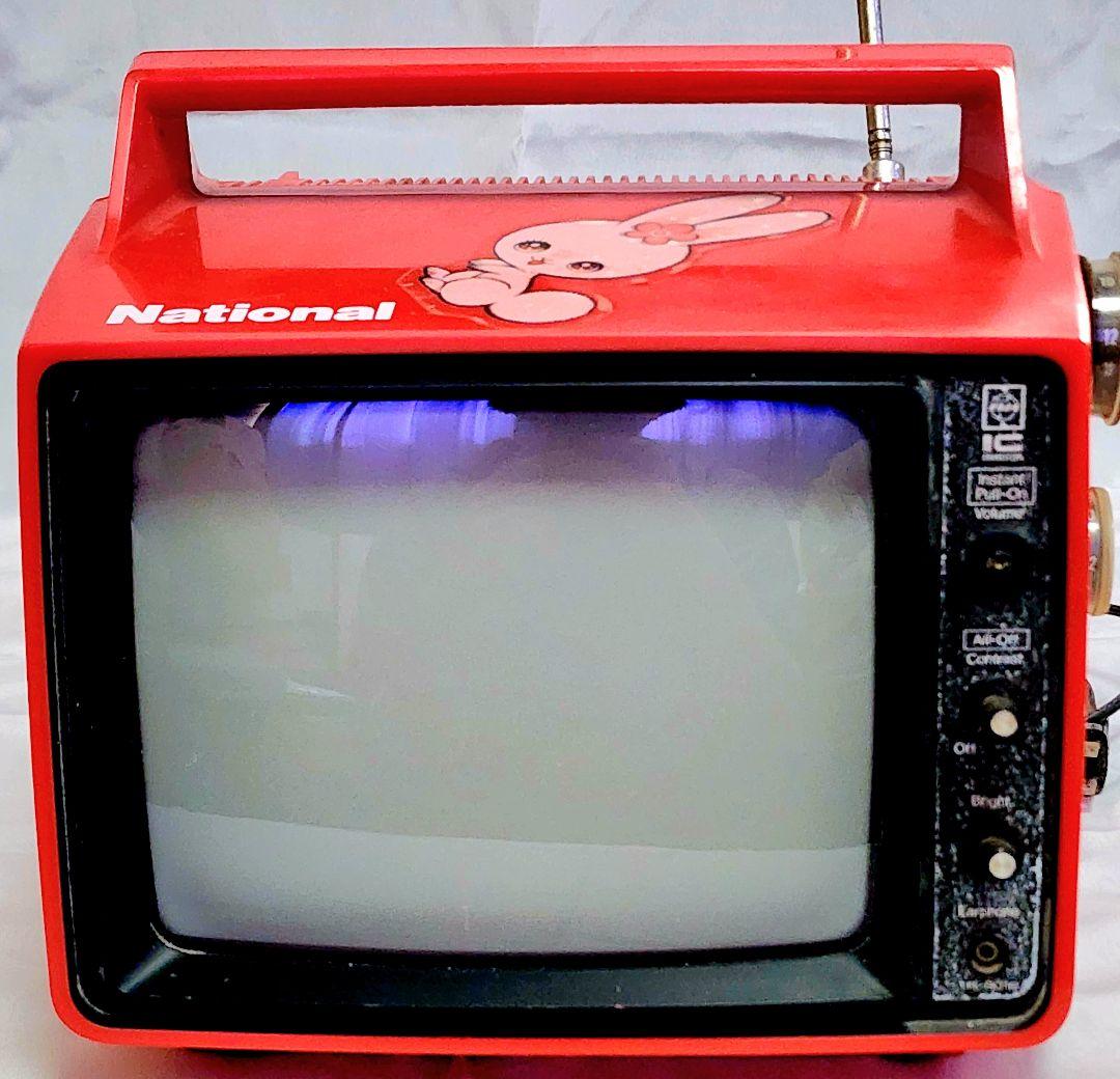 【昭和レトロ】レトロポップ/小型白黒テレビ