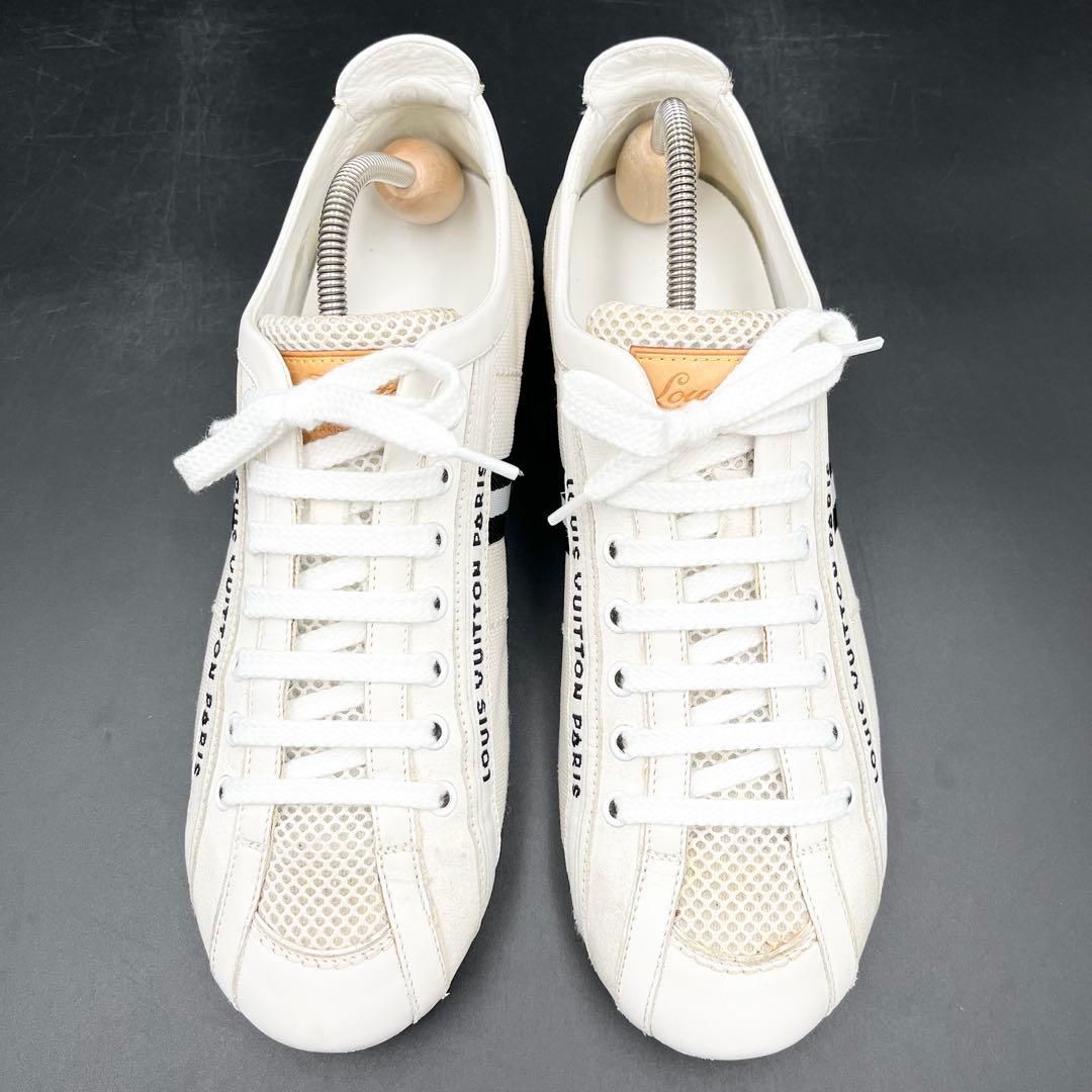 美品✨ ヴィトン ジャーマントレイナー スエード レザー メンズ スニーカー