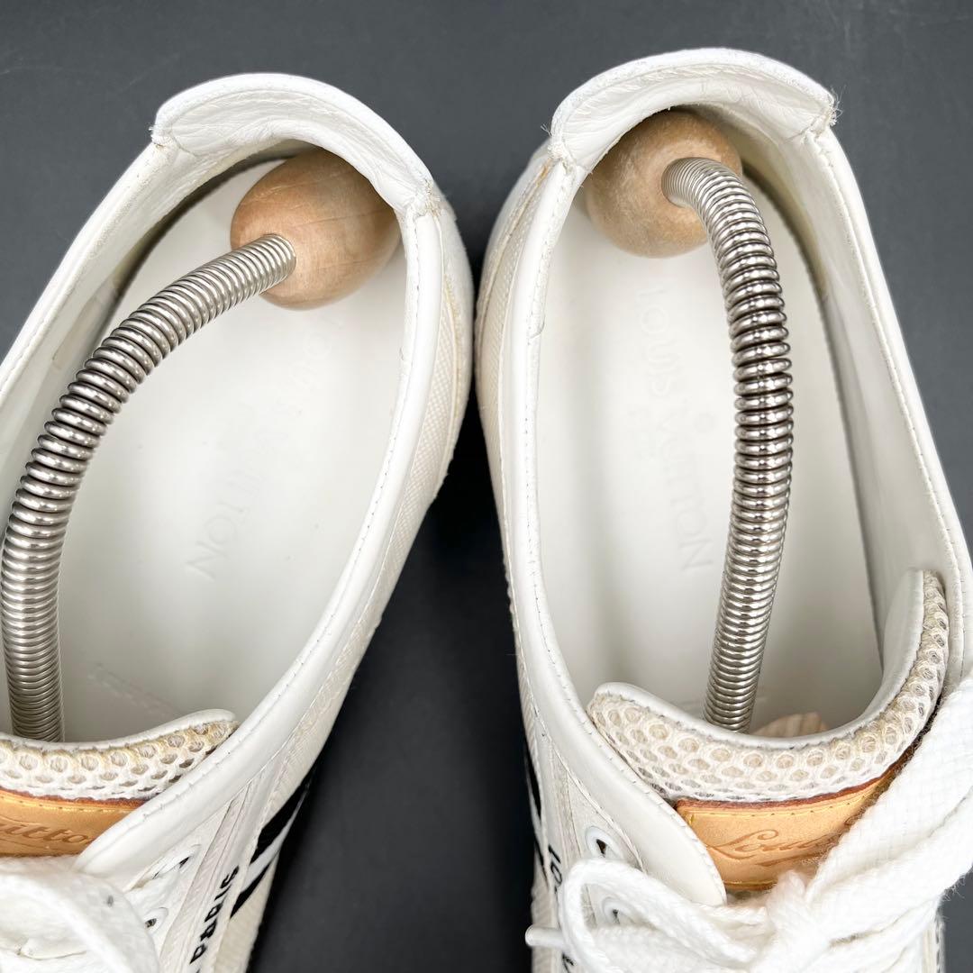 美品✨ ヴィトン ジャーマントレイナー スエード レザー メンズ スニーカー