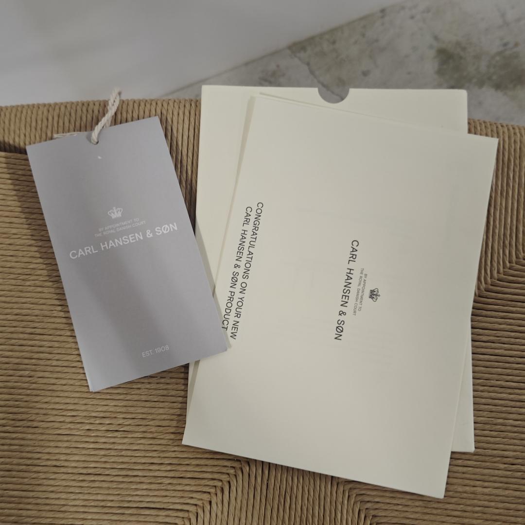 CH24 / Yチェア チーク材・オイル仕上げ SH45cm