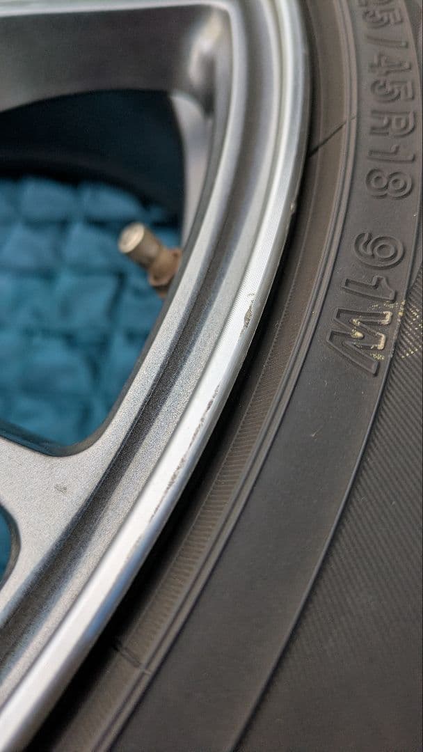 うみぼうずさん用　レイズ ボルクレーシング G25 18インチ ホイール