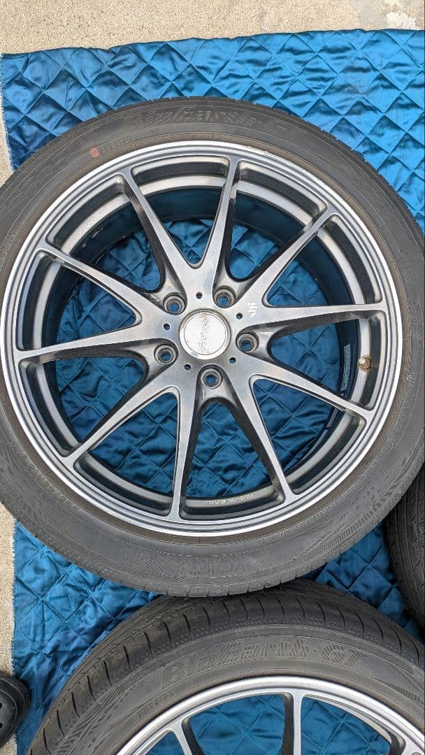うみぼうずさん用　レイズ ボルクレーシング G25 18インチ ホイール