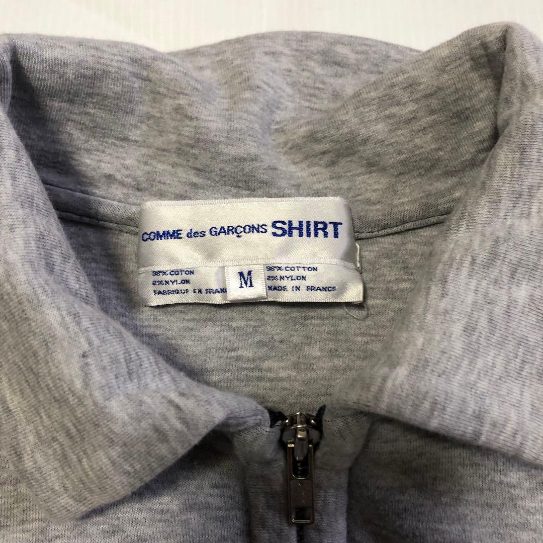 COMME des GARCONS SHIRT ツートン ジップ スウェット