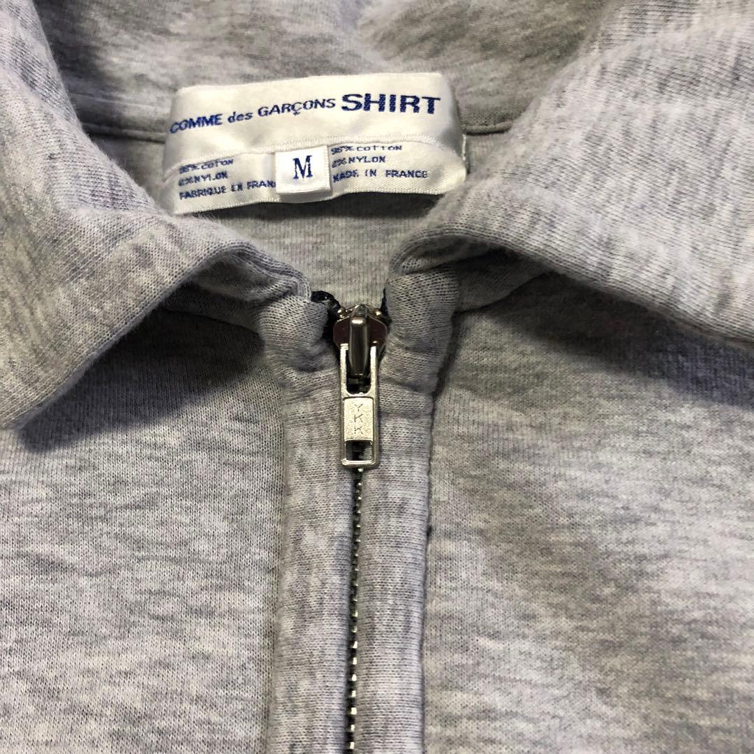 COMME des GARCONS SHIRT ツートン ジップ スウェット
