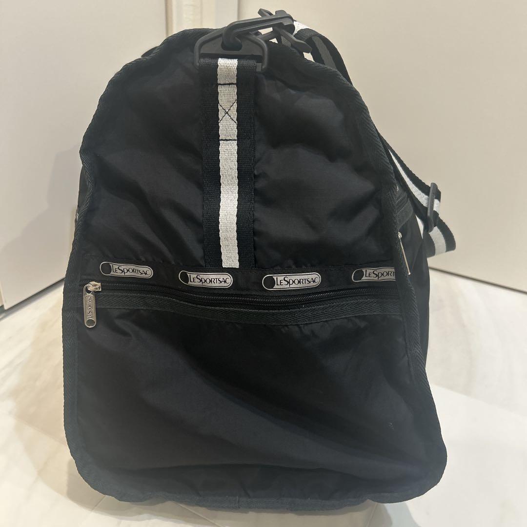 LeSportsac レスポートサック ボストンバッグ 黒 2way