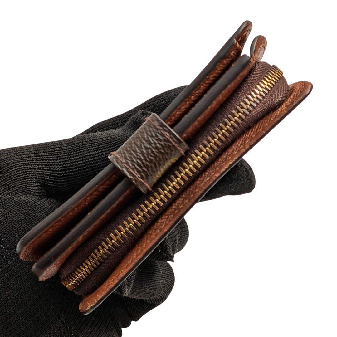 美品 ルイヴィトン モノグラム コンパクトジップ 折り財布 971