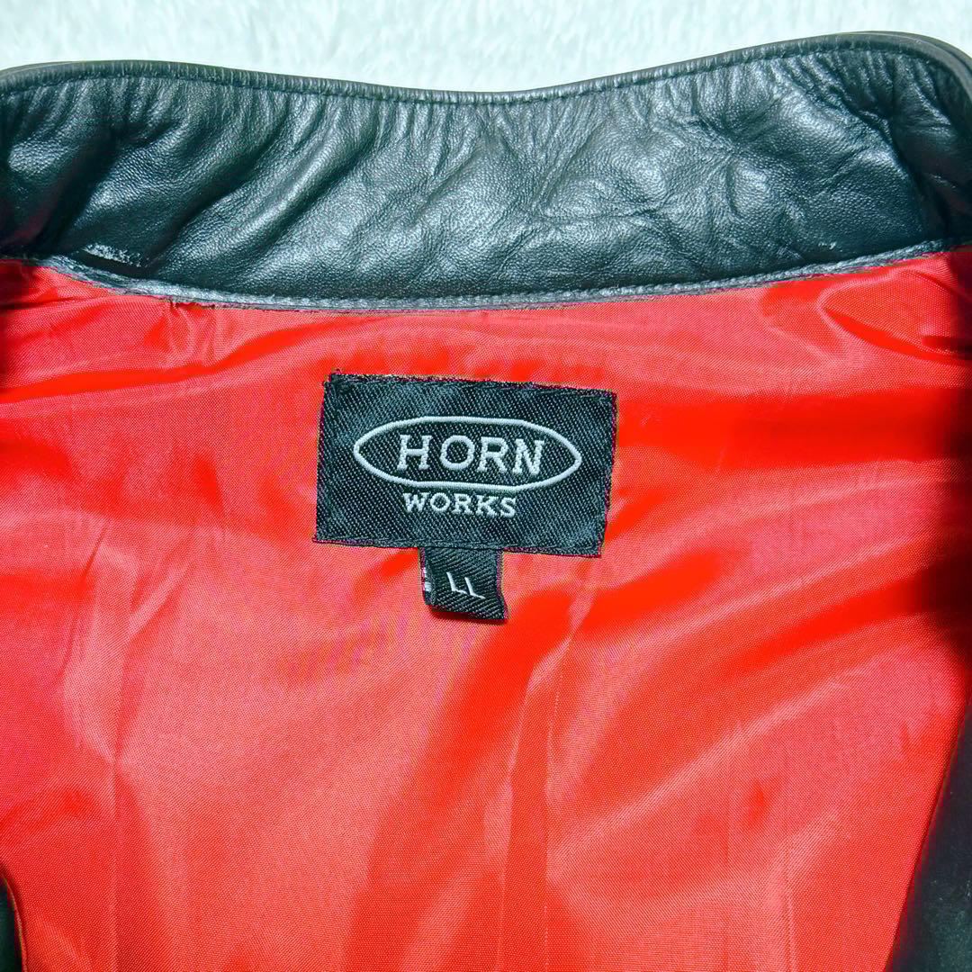 HORN WORKS ホーンワークス シングルライダース レザー 革ジャン