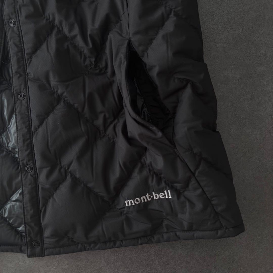 mont-bell スペリオダウンラウンドネックベスト ブラック L size