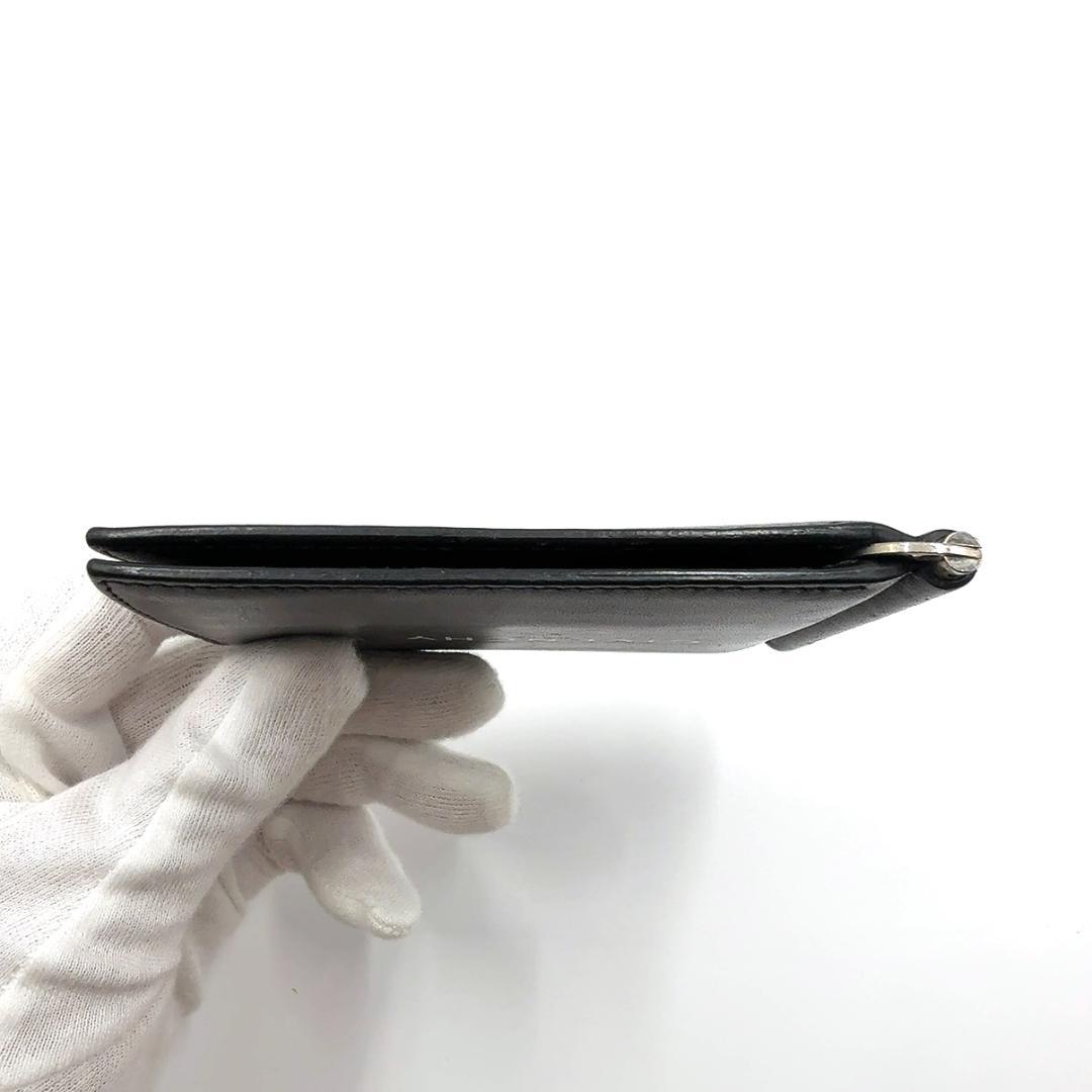 ◇ジバンシー◇レザー/マネークリップ/ブラック/シルバー/カードケース/名刺入れ