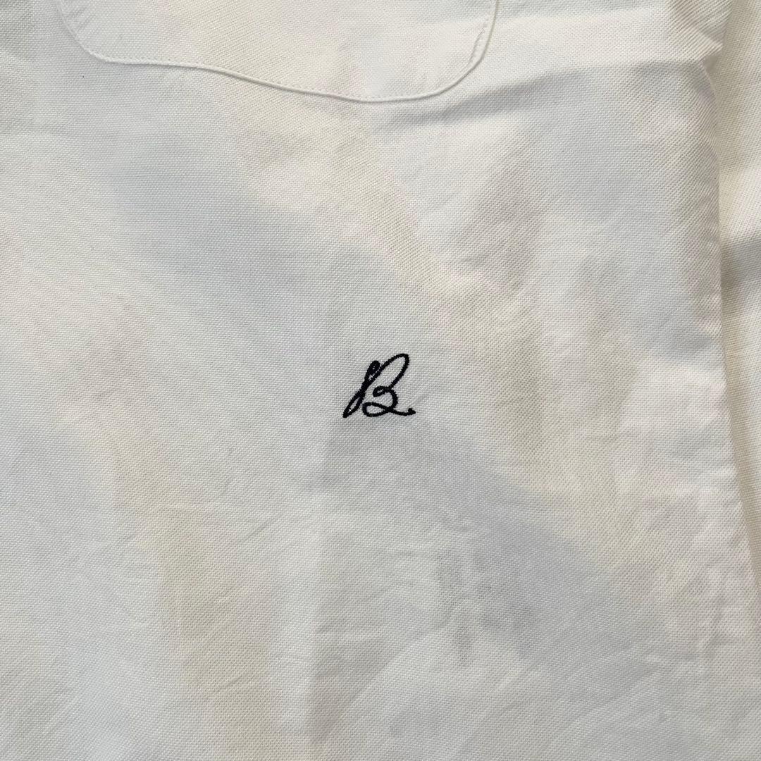 美品　希少サイズ　マディソンブルー　メッセージシャツ　ボタンダウン　02サイズ