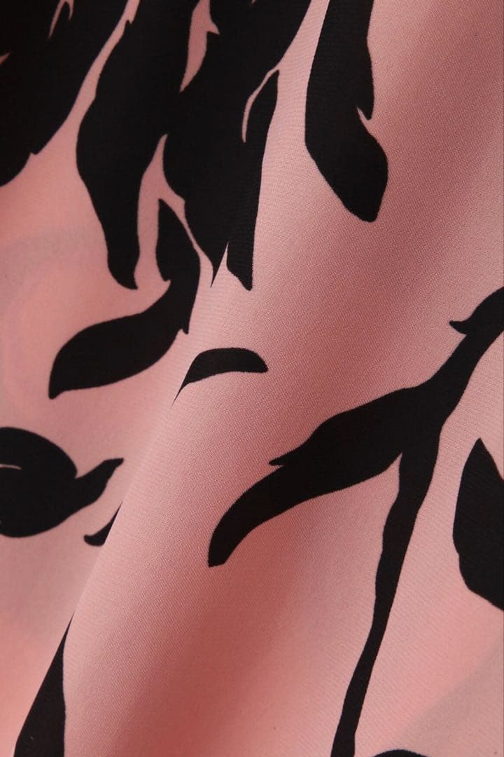 ピンキーアンドダイアン◆フラワープリントブラウス ピンク 38