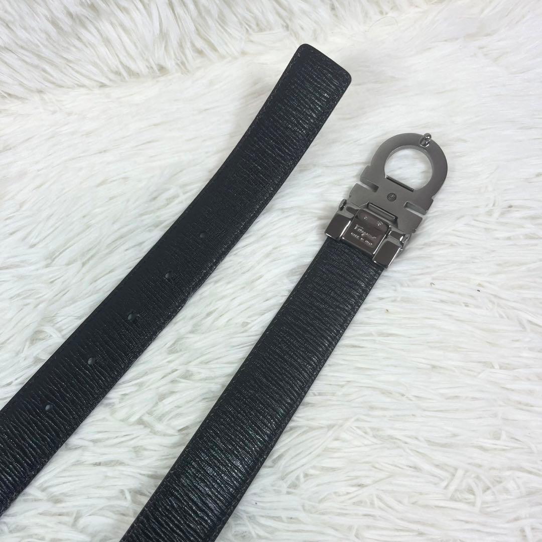 Salvatore Ferragamo フェラガモ ベルト ダブルガンチーニ