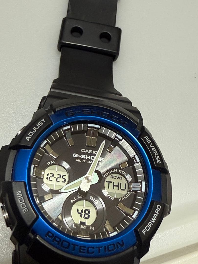 CASIO G-SHOCK GAW-100B 電波ソーラー　ビッグケース　中古品