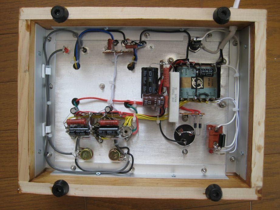 k*1様 真空管アンプ/6AQ5シングル・アンプ/6AR5兼用（自作品）/予備球