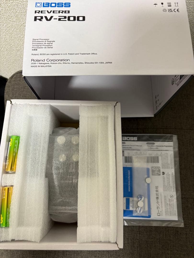【美品】BOSS RV-200
