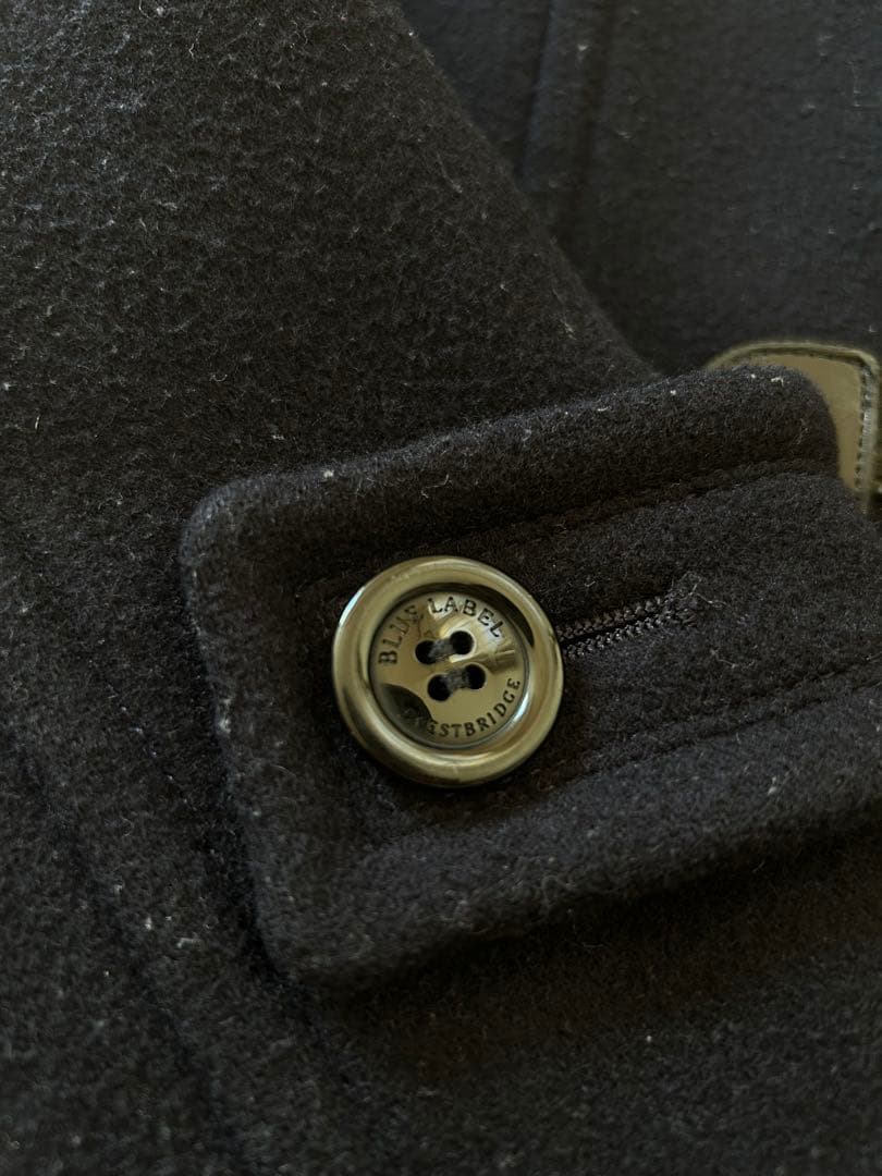 BLUE LABEL CRESTBRIDGE ネイビー ダッフルコート 36