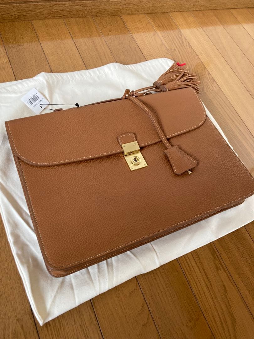 未使用新品 ACATE アカーテ ブリーフバッグ ブリーフケース ブラウン