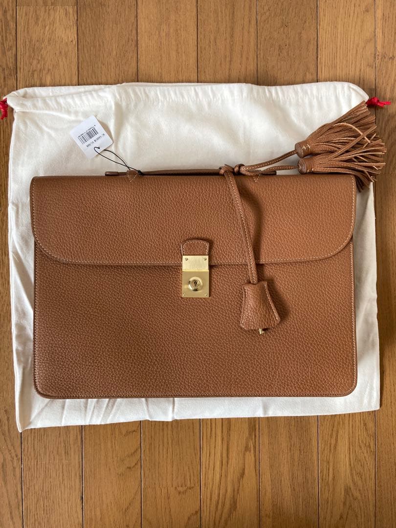 未使用新品 ACATE アカーテ ブリーフバッグ ブリーフケース ブラウン