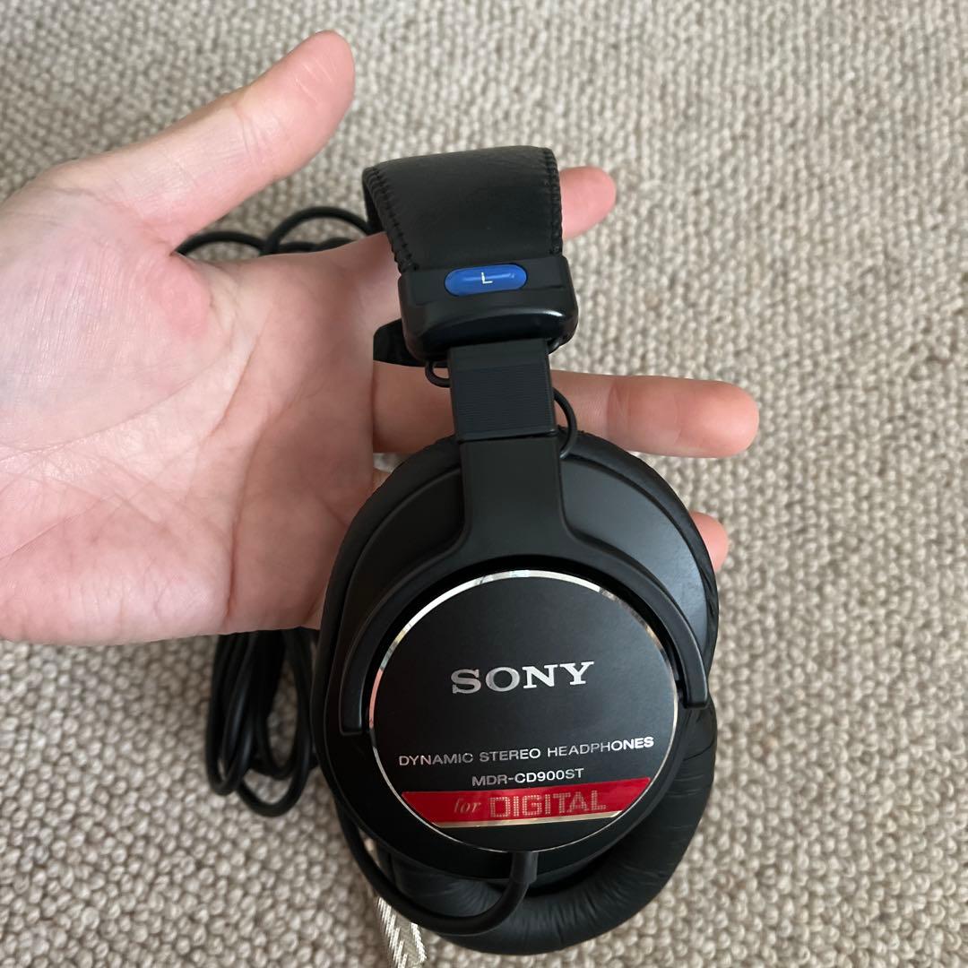 【動作OK】SONY ダイナミックステレオ　ヘッドフォン　MDR-CD900ST