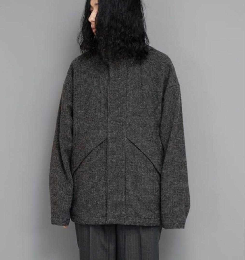ジャケット・アウター AURALEE / Wool Hairline Light Tweed Zip