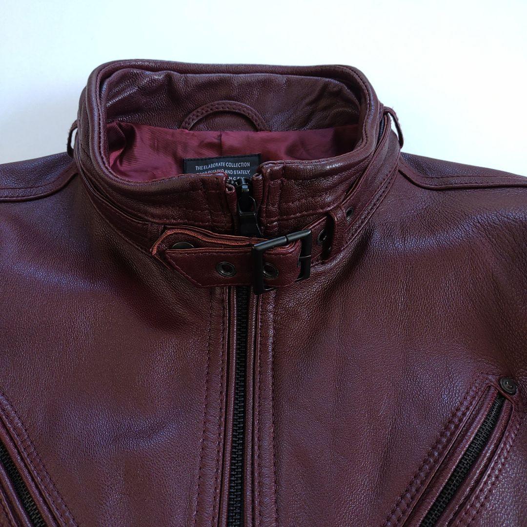 NICOLE CLUB FOR MEN レザージャケット 山羊革 48