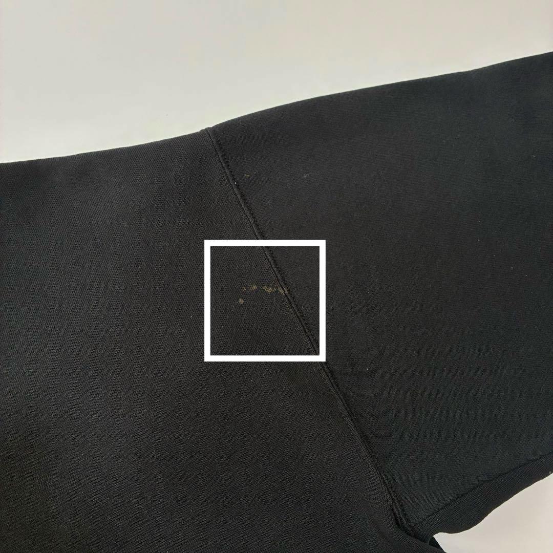 美品 90s USA製 XL ラッセル アスレティックブラック スウェット