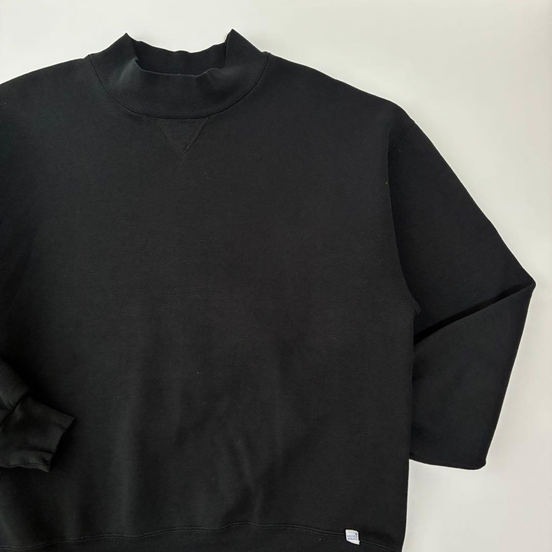 美品 90s USA製 XL ラッセル アスレティックブラック スウェット