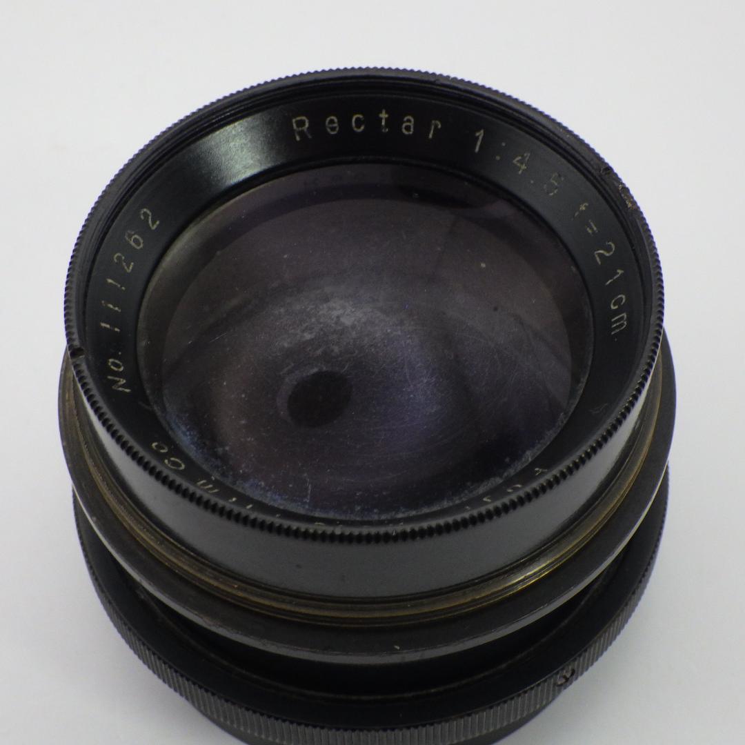 Fuji Rectar 1:4.5 f=21cm レンズ　中古美品