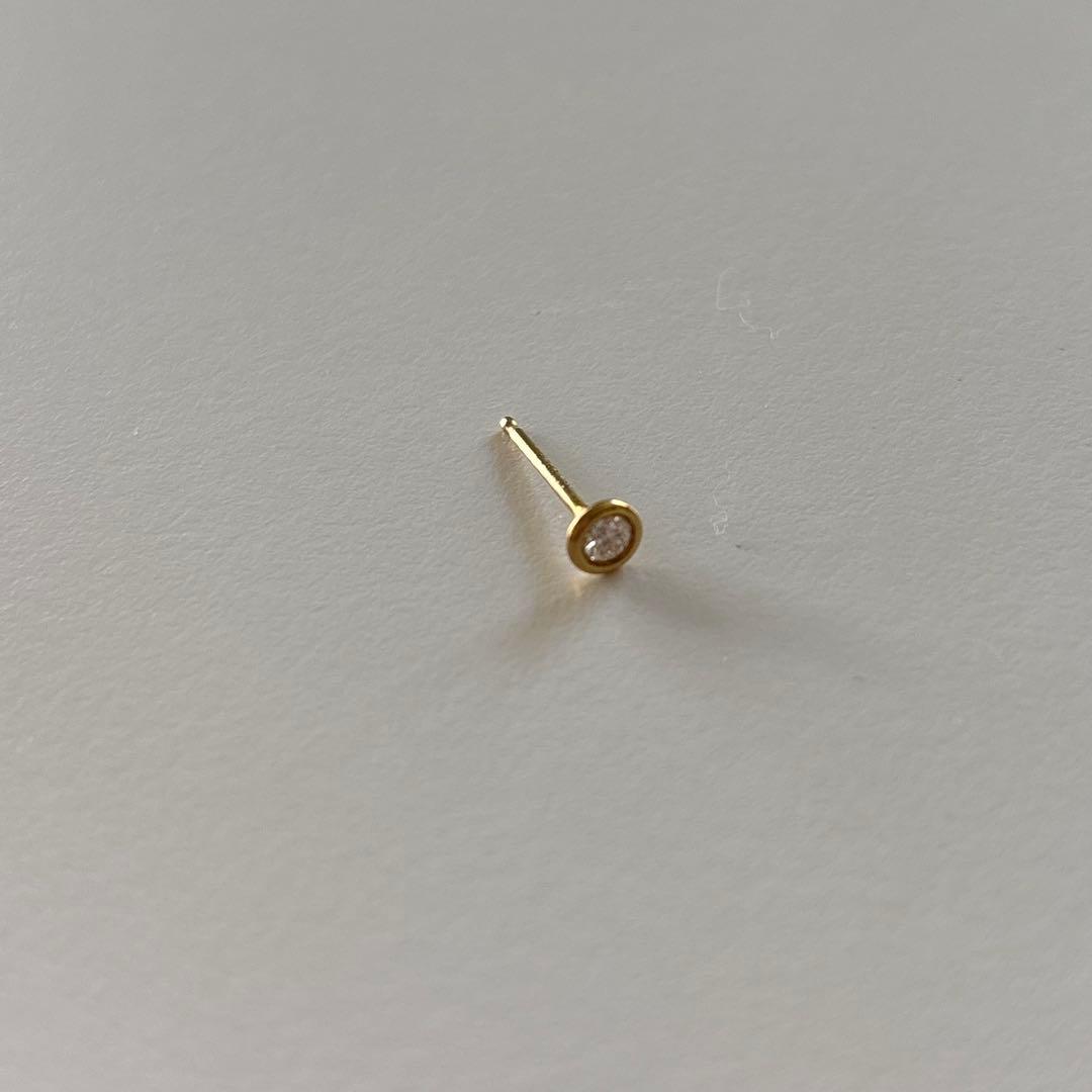 haru様　TIFFANY&Co. ティファニーバイザーヤードピアス18金　片耳