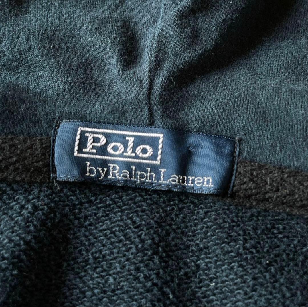 Polo Ralph Lauren ビッグポニー ジップパーカー ブラック