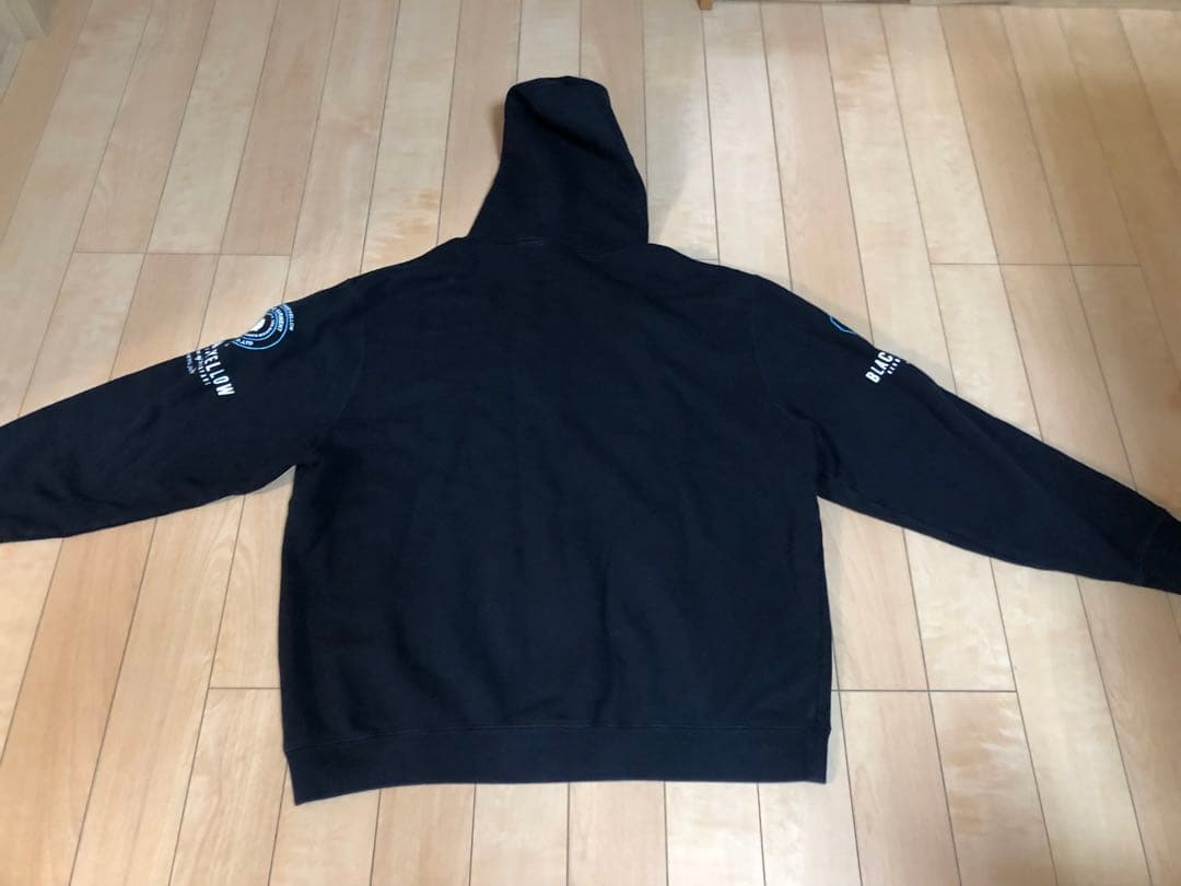 RATS パーカー　BLACK AND YELLOW 2XL