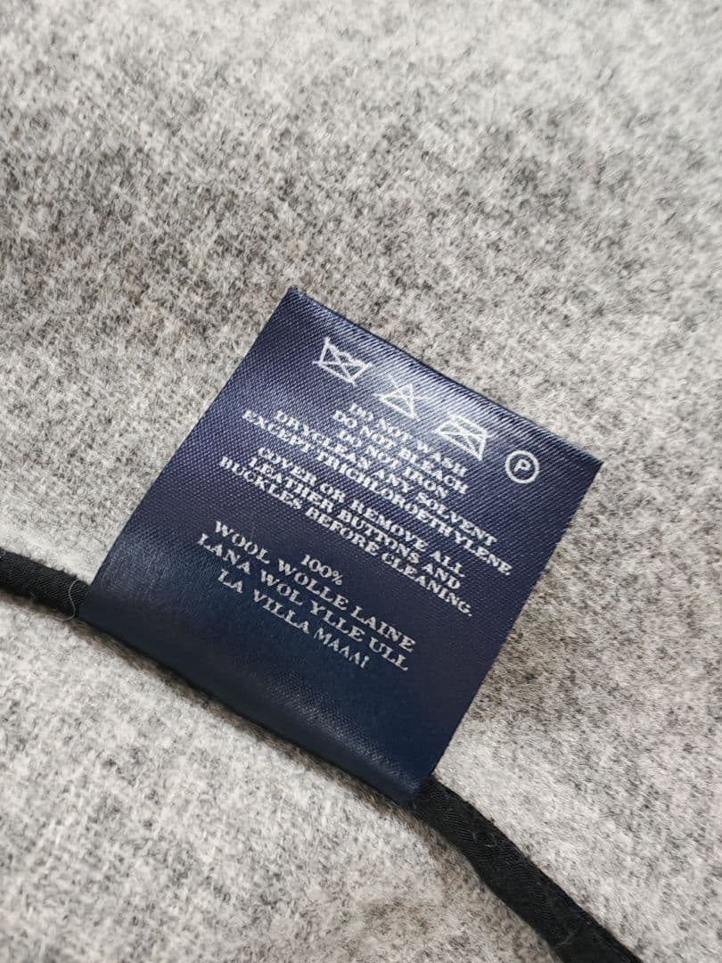 BURBERRY グレー ダッフルコート 美品 バーバリー