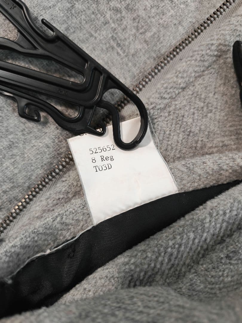 BURBERRY グレー ダッフルコート 美品 バーバリー