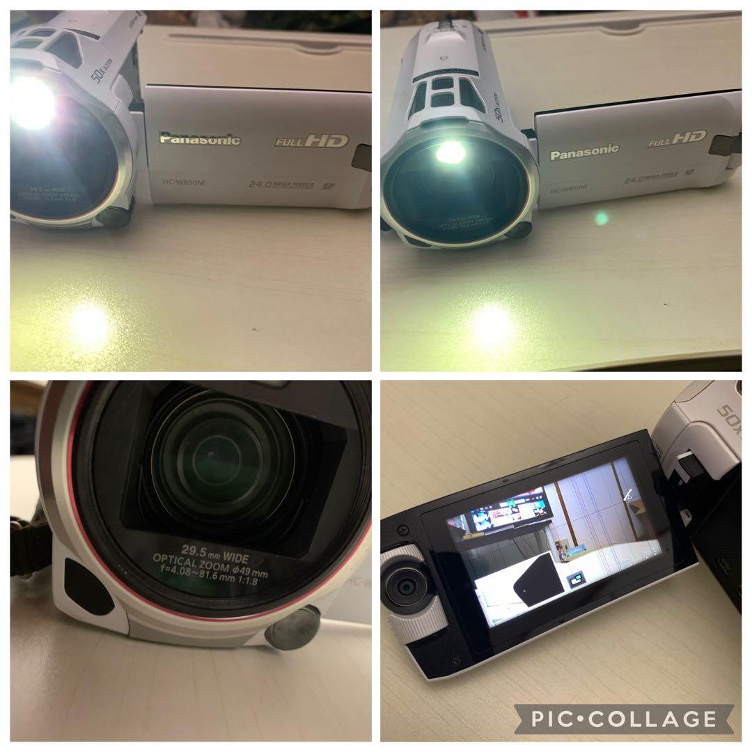 【2個セット現状品】パナソニック　①HC-V360M ② HC-W850M