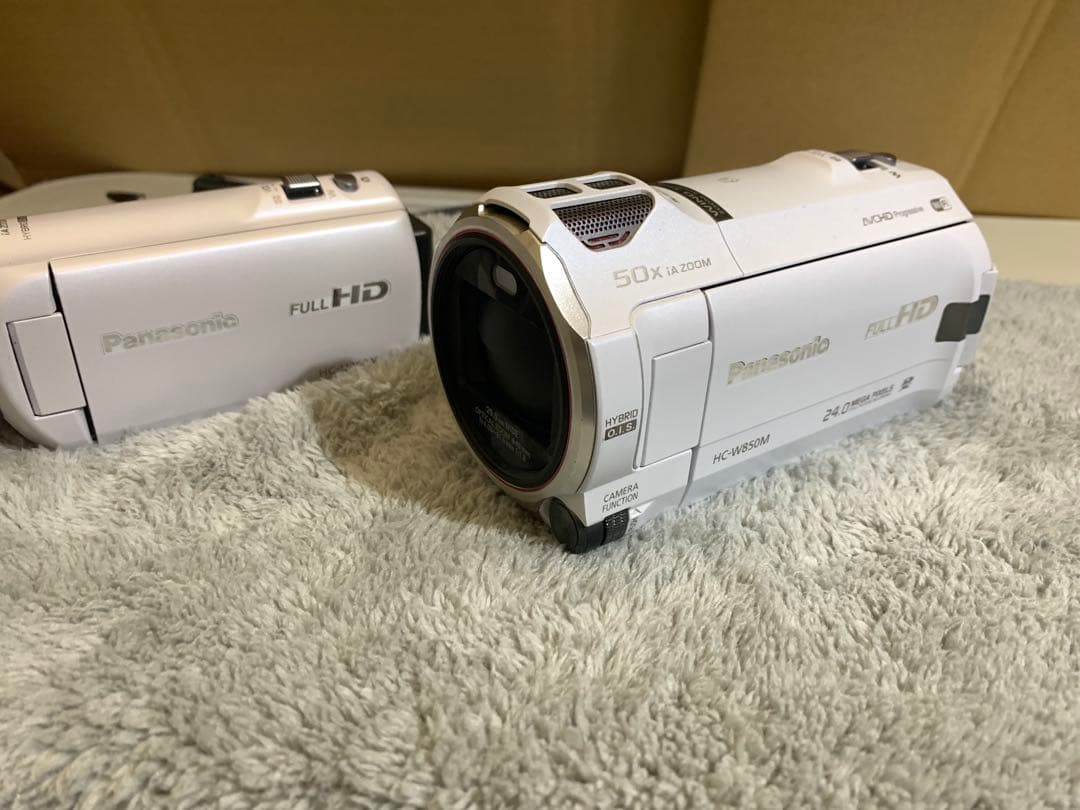 【2個セット現状品】パナソニック　①HC-V360M ② HC-W850M