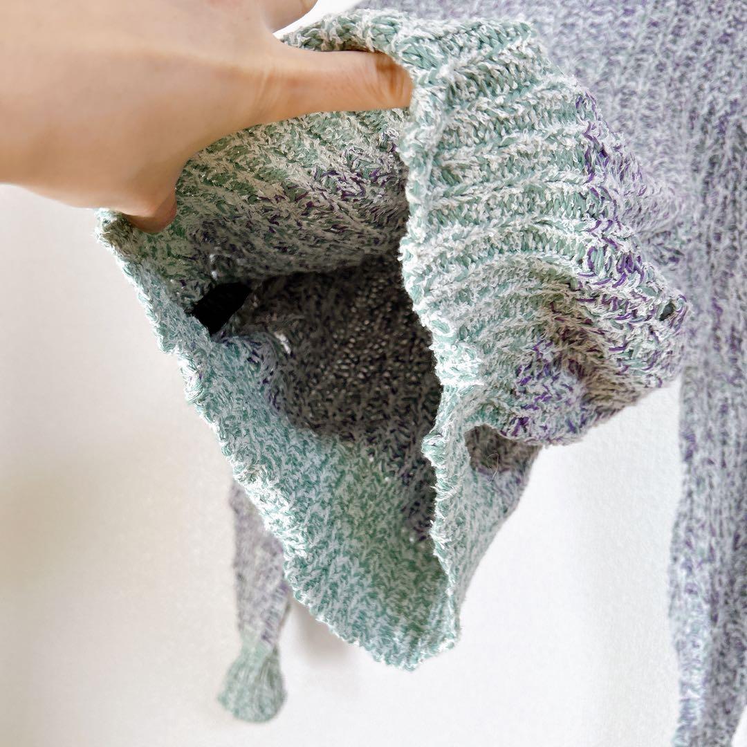 ISABEL MARANT ETOILE 透かし編みニット セーター パープル