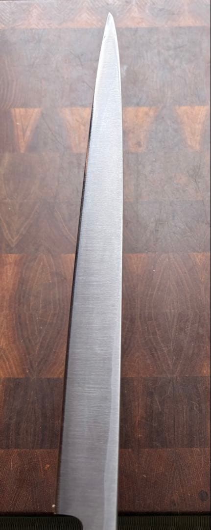 正本　築地　霞　柳刃　300mm 尺　包丁　白鋼　和包丁　研ぎ済　刺身
