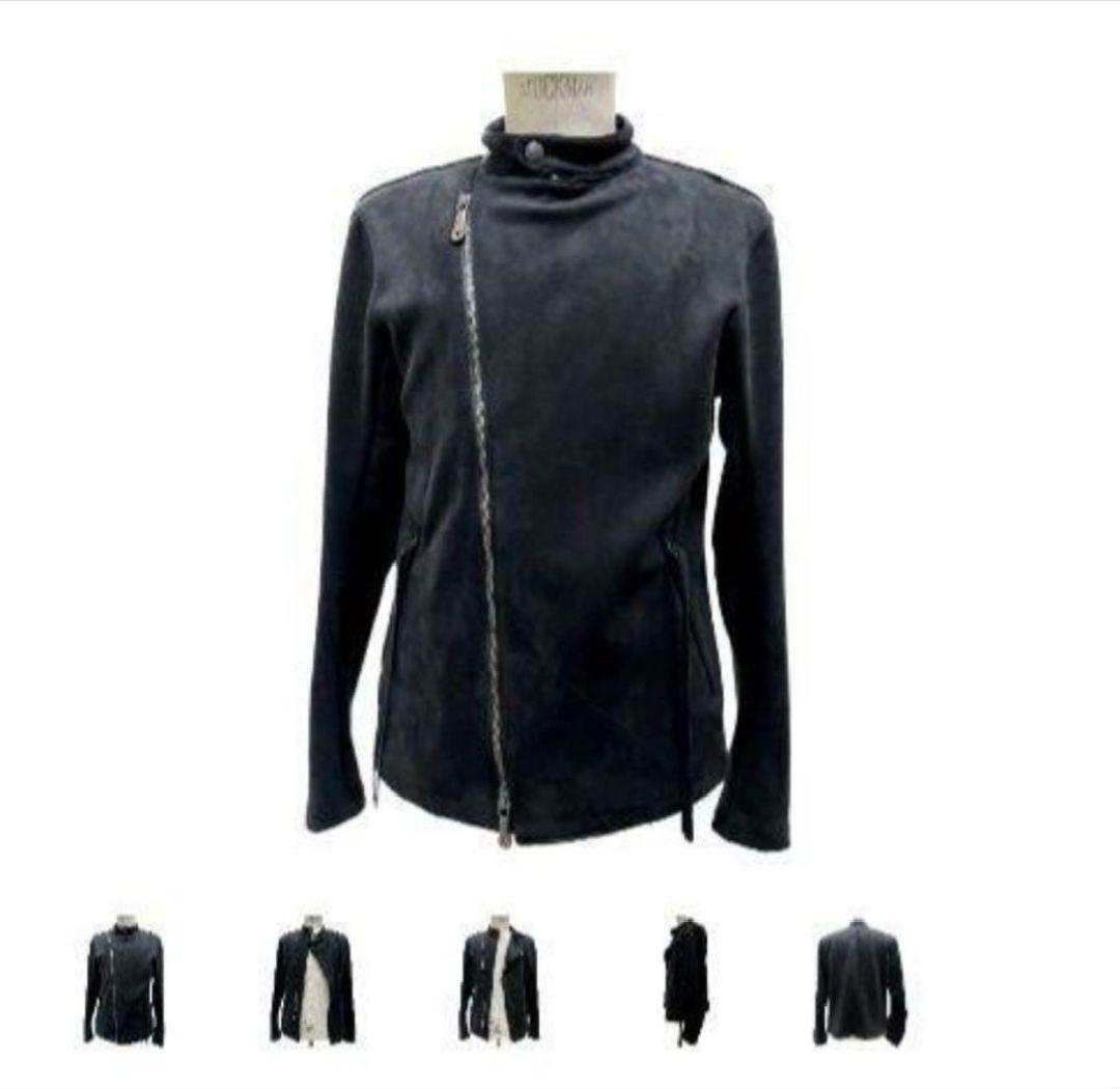 フランシストモークス アシンメトリーライダースジャケット