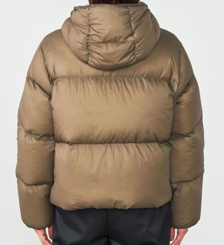 MOG　　 danton　ナイロンリップストップ ダウンフードジャケット