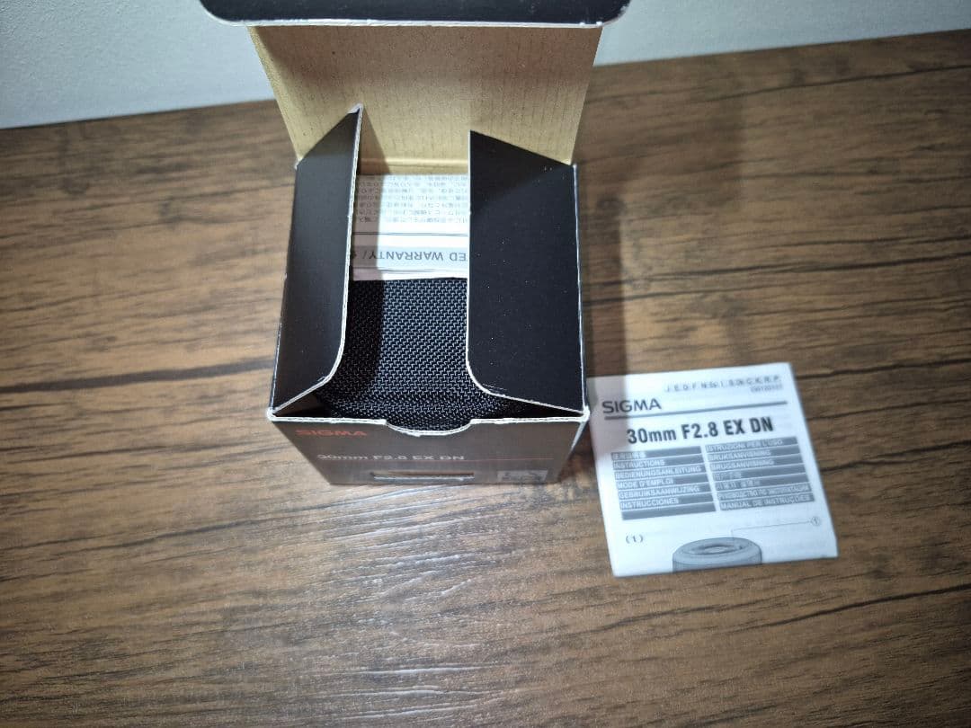 最終値下げ!! SIGMA 30mm F2.8 EX DN SONY Eマウント