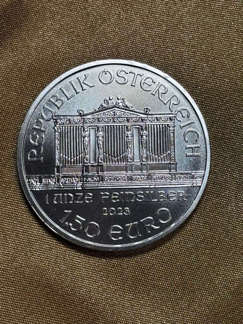 ウィーン銀貨1枚 2023年発行 silver 銀 1オンス銀貨
