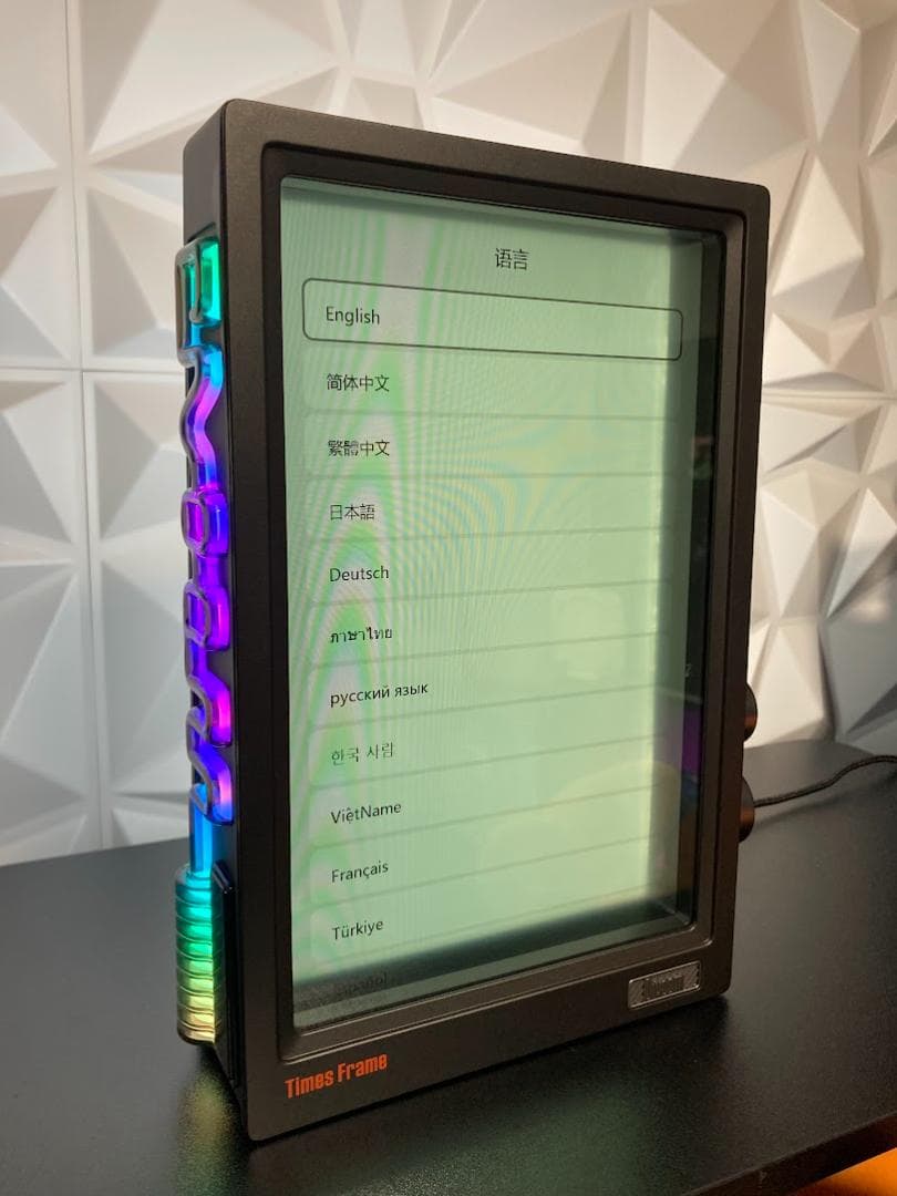 Divoom Times Frame black デジタルフォトフレーム