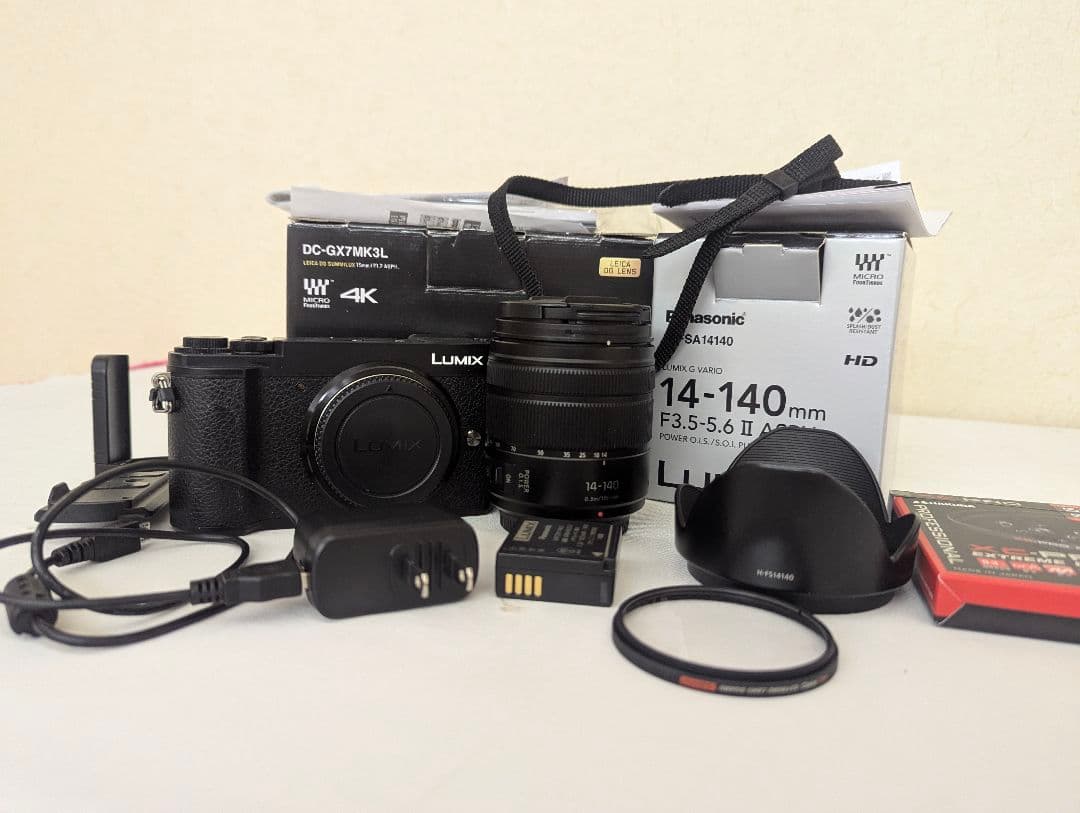 LUMIX GX7M3、LUMIX14-140mm.f3.5-5.6ii