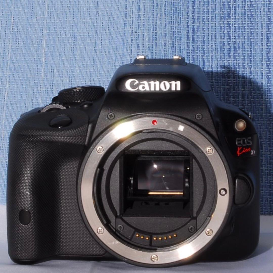 ♥️スマホ転送♪Canon キヤノン EOS Kiss X7 Wレンズセット♥️