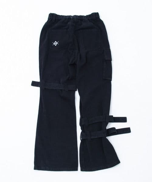 『REFLEM/レフレム』ベルティッドフレアパンツ