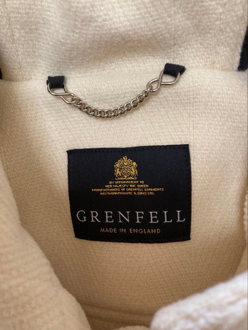 GRENFELL アイボリー ダッフルコート