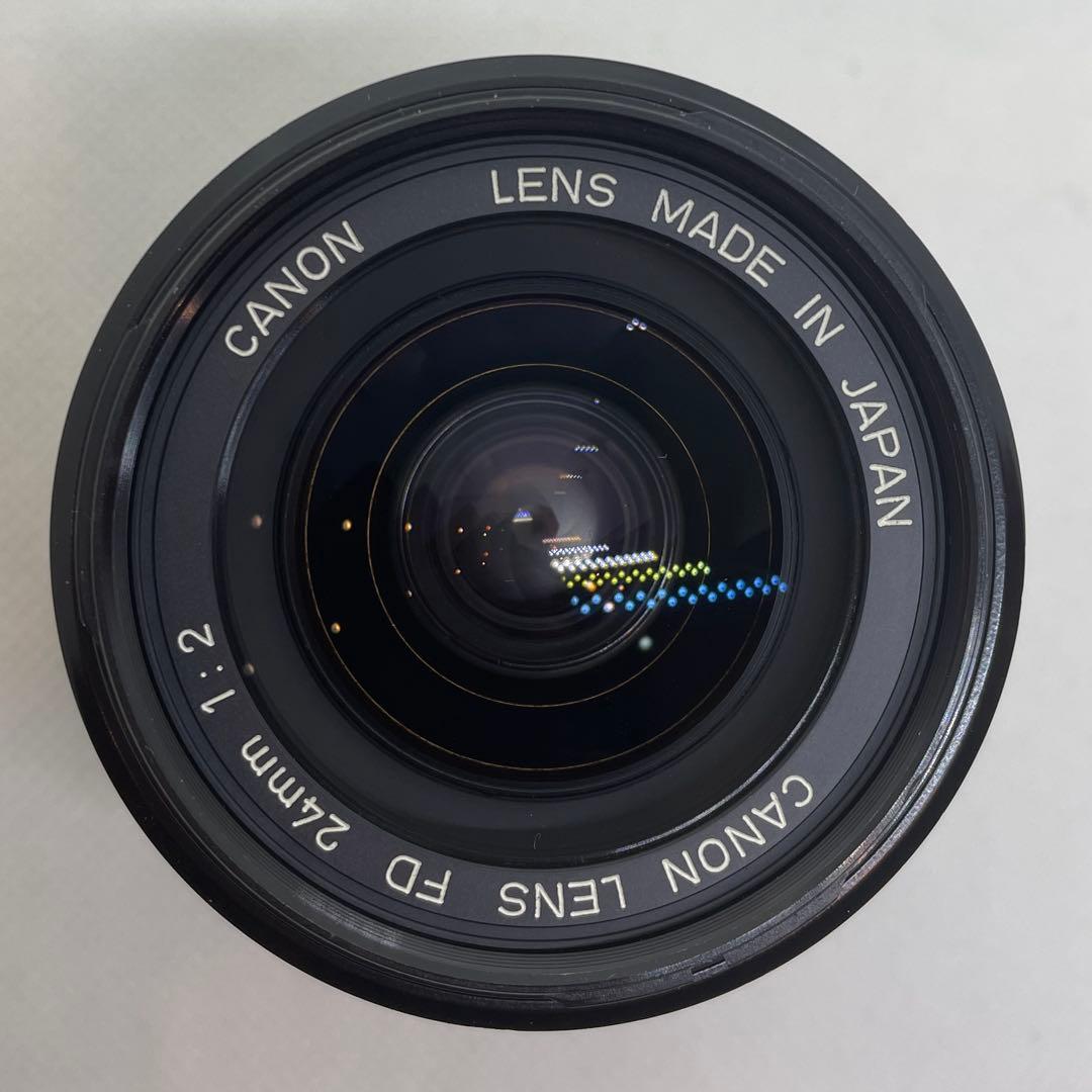 Canon FD 24mm f/2 レンズ